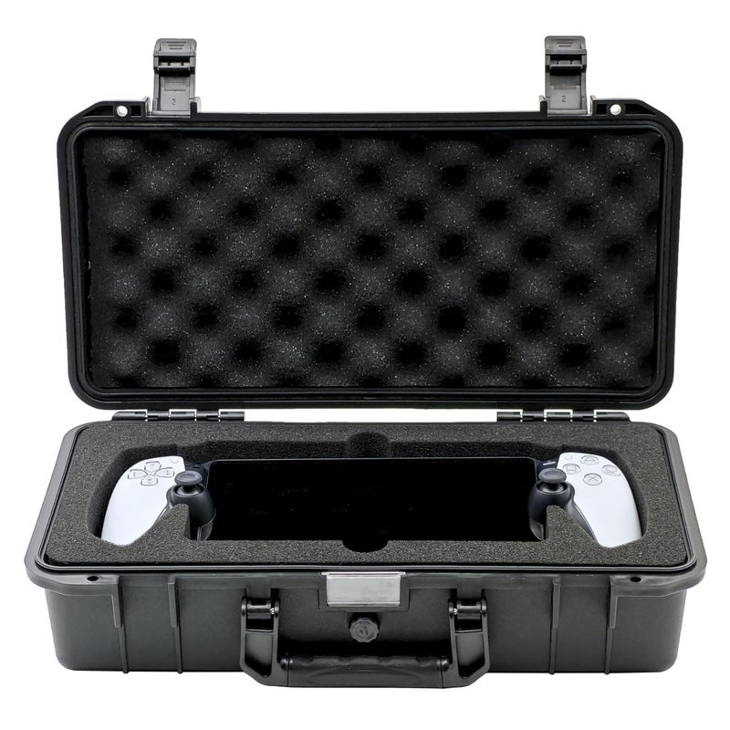 Luck&Link Carrying Bag Case for PlayStation Portal, Hard Professional Waterproof PS Portal Carrying Case for ps5 Portal Remote Player, Controllers, Foldable Keyboard & Other Accessories AC Charger Storag - Image 3